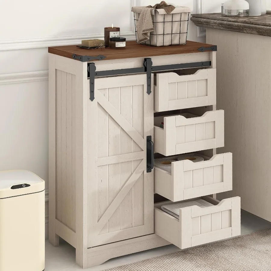 Farmhouse bathroom storage cab - đánh giá và giá Storage