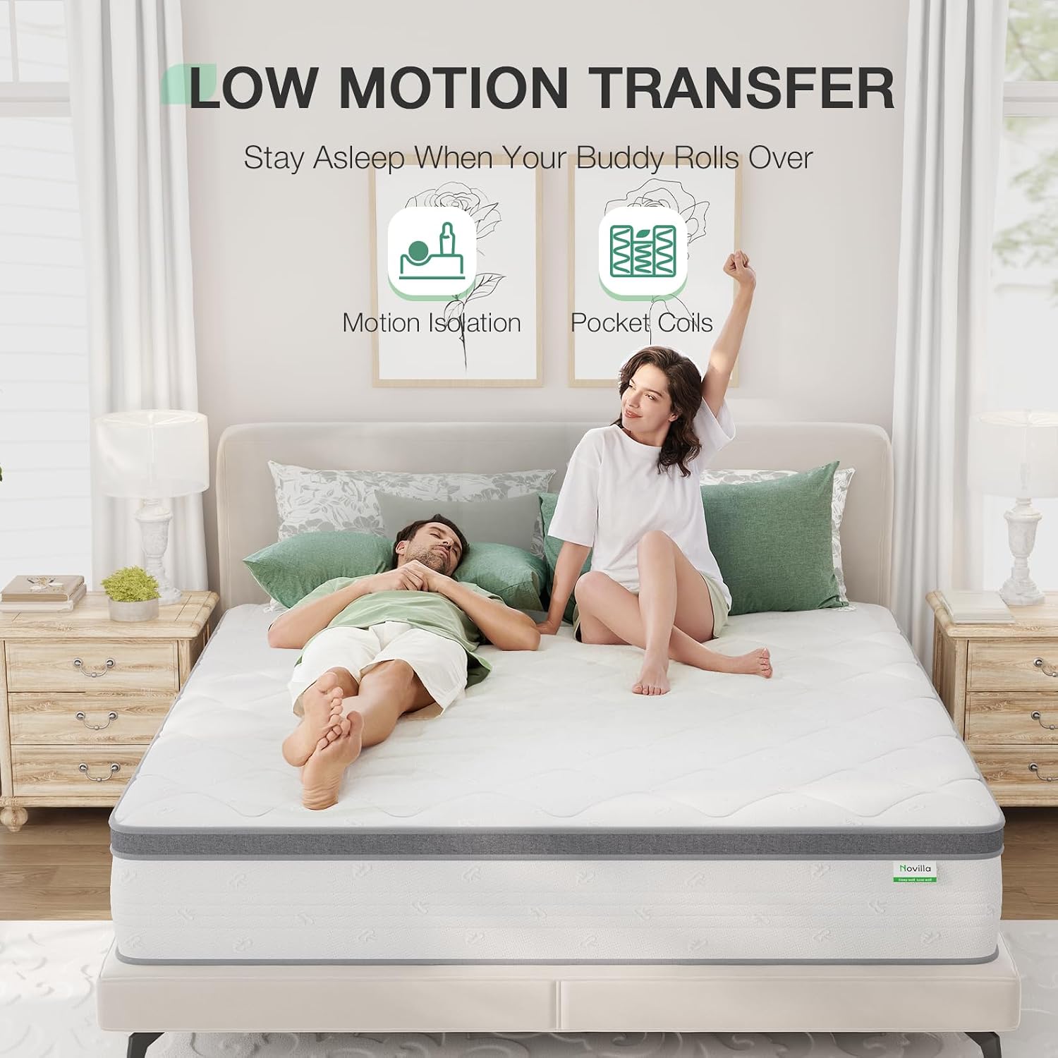 Queen Mattress 14 Inch, Hybrid - đánh giá và giá Memory Foam Mattress In A Box Queen