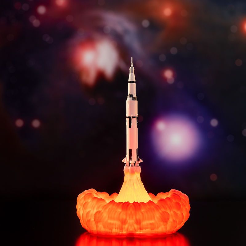 USB Rechargeable Space Shuttle - đánh giá và giá Floating Nightstand With Led Light